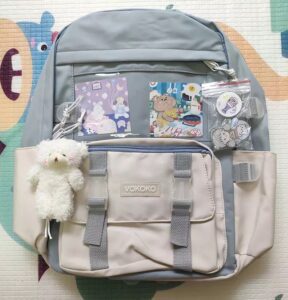 EnoPella Fashion Waterproof Women Backpack Teenager Girl Kawaii BookBag Laptop Rucksack Cute Student School Bag Mochila 3