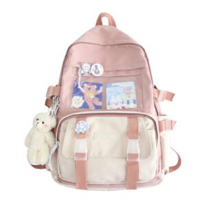 EnoPella Fashion Waterproof Women Backpack Teenager Girl Kawaii BookBag Laptop Rucksack Cute Student School Bag Mochila 3.jpg 640x640 3
