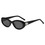 street shooting women&#821 round face sunscreen sunglasses