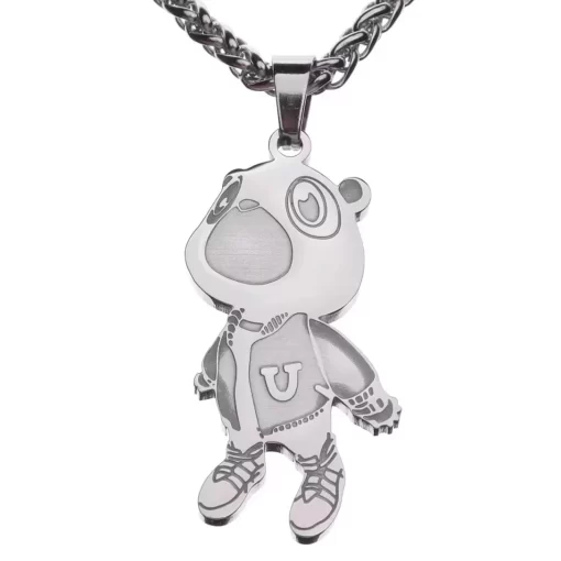 Exquisite Fashion Stainless Steel Titanium Steel Pendant Necklace Niche Design Hip Hop Style Charm Jewelry Couple