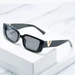 Fashion Rectangle Sunglasses Women Brand Designer Eyewear Vintage