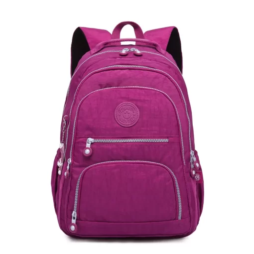 Fashion School Backpack Student for Teenage Girl Boy 2023 Travel Back Packs Bag Women Nylon Waterproof 1