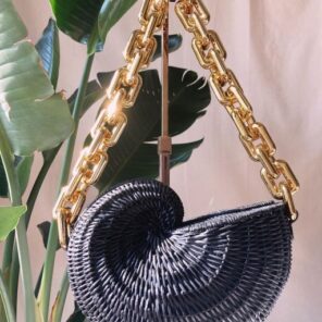 Fashion Thick Chains Rattan Conch Women Shoulder Bags Design Wicker Woven Handbags Luxury Summer Beach Straw.jpg 640x640