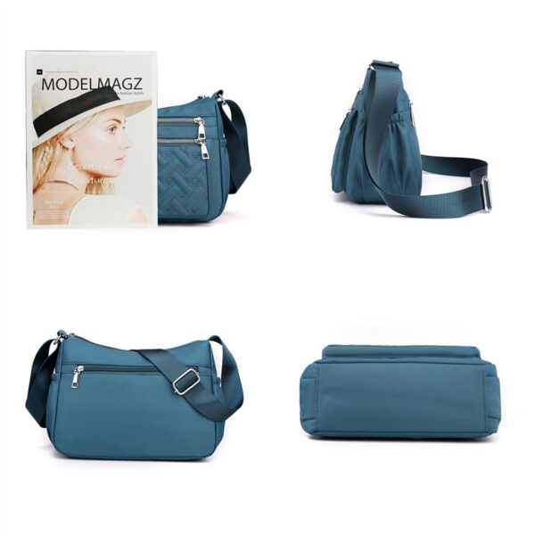 Fashion Women Messenger Bag Nylon Oxford Waterproof Shoulder Handbag Large Capacity Casual Travel Crossbody Bag Bolsa 1