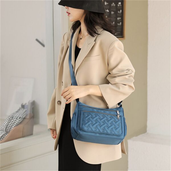 Fashion Women Messenger Bag Nylon Oxford Waterproof Shoulder Handbag Large Capacity Casual Travel Crossbody Bag Bolsa 4