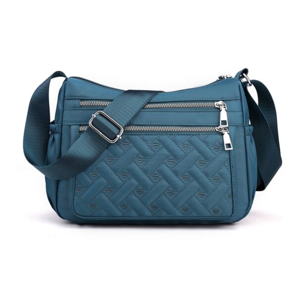 Fashion Women Messenger Bag Nylon Oxford Waterproof Shoulder Handbag Large Capacity Casual Travel Crossbody Bag Bolsa