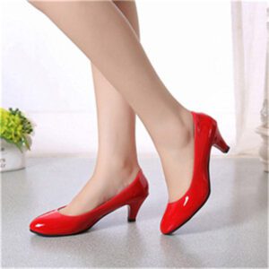 Female Pumps Nude Shallow Mouth Women Shoes Fashion Office Work Wedding Party Shoes Ladies Low Heel 2.jpg 640x640 2