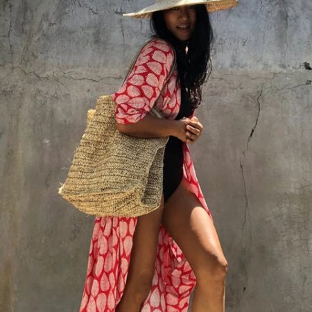Fitshinling Summer Vintage Kimono Swimwear Halo Dyeing Beach Cover Up With Sashes Oversized Long Cardigan Holiday 20.jpg 640x640 20