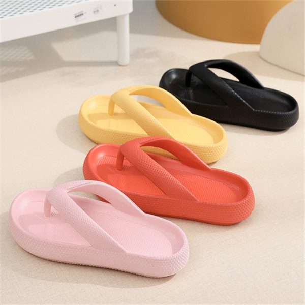 Flip Flops Wholesale Summer Casual Thong Slippers Outdoor Beach Sandals EVA Flat Platform Comfy Shoes Women