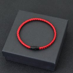 Grade A Keel Rope Bracelet Men Femme Lucky Red Thread Braclet Attract Mirco Magentic Couple Braslet