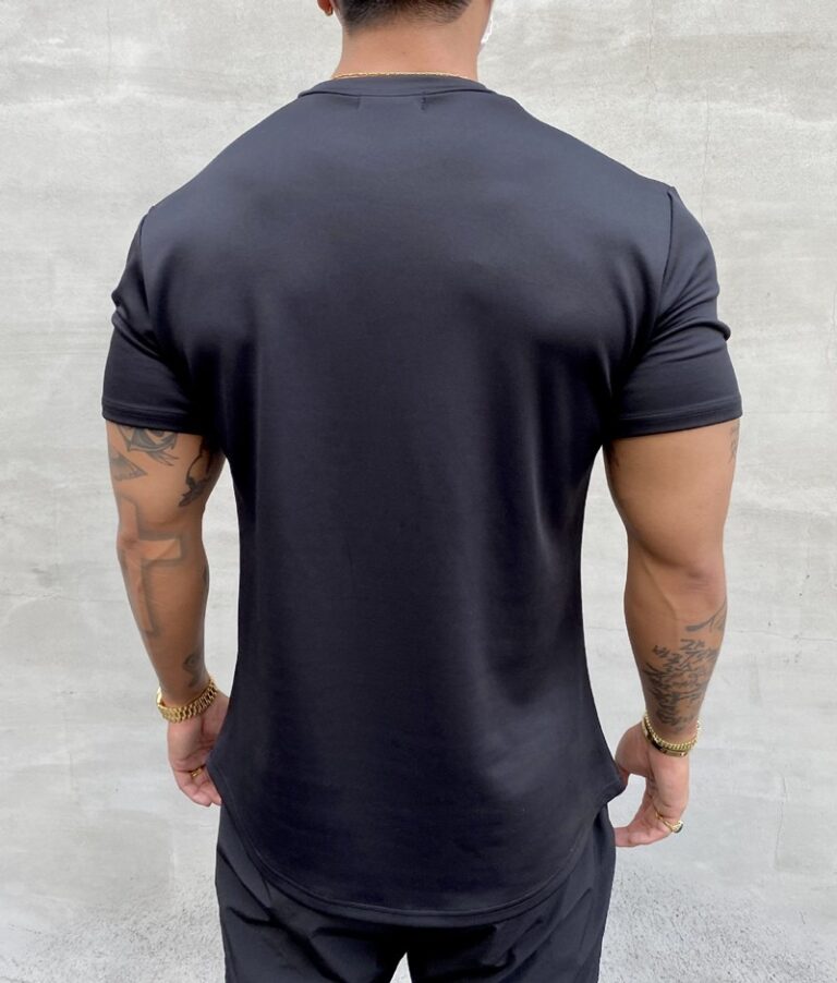 Gym Muscle Fitness T Shirt 2022 New Brand Men Outdoor Hip Hop Streetwear Loose Half Sleeve 1