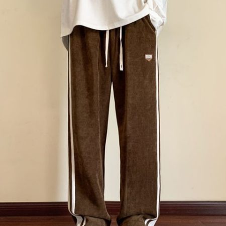 HOUZHOU Vintage Corduroy Wide Leg Pants Women Casual Baggy Harajuku Streetwear Trousers Korean Fashion Female Winter 4.jpg 640x640 4