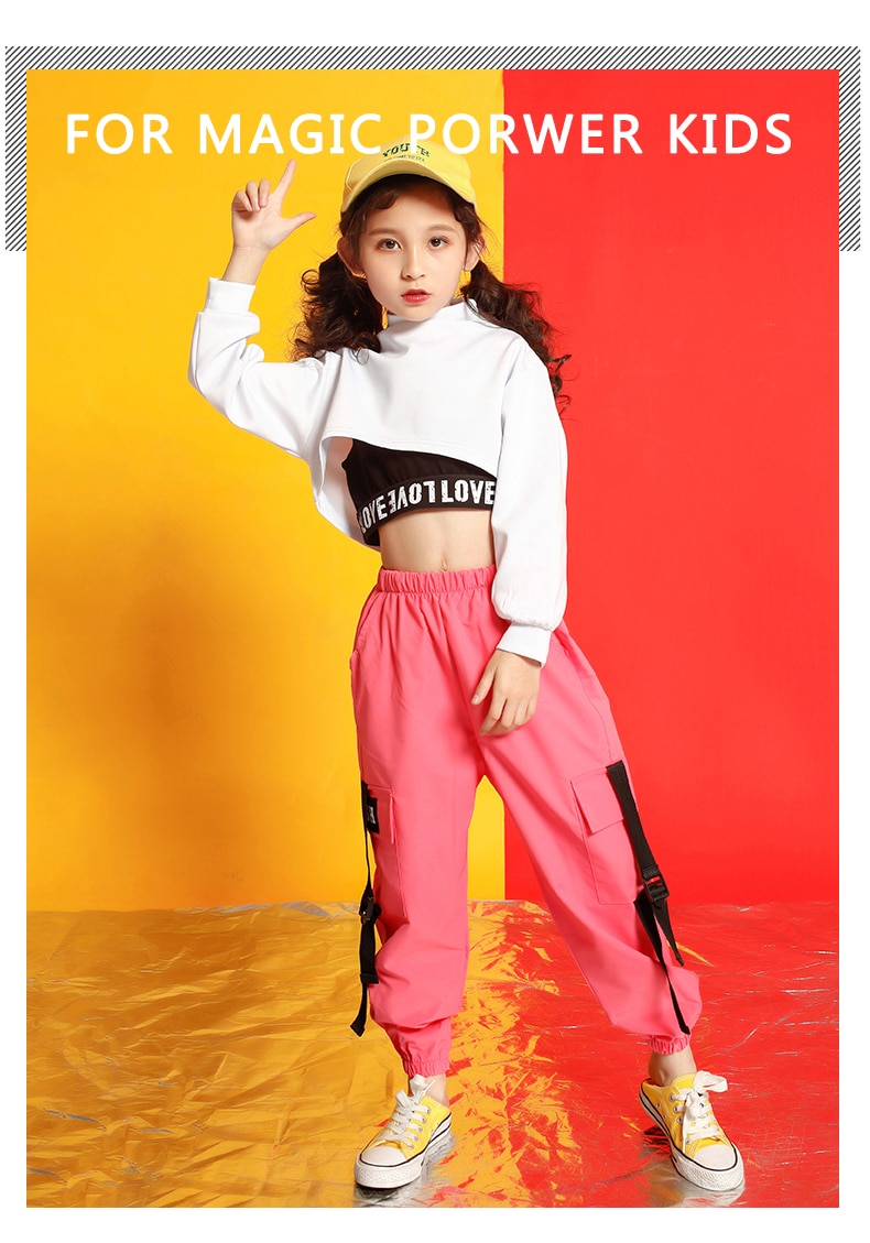 Girls boutique outfits 4 6 8 10 123 14 16 18 Years hip hop hoodies sweatshirts kids costumes girls kids summer clothes (2)