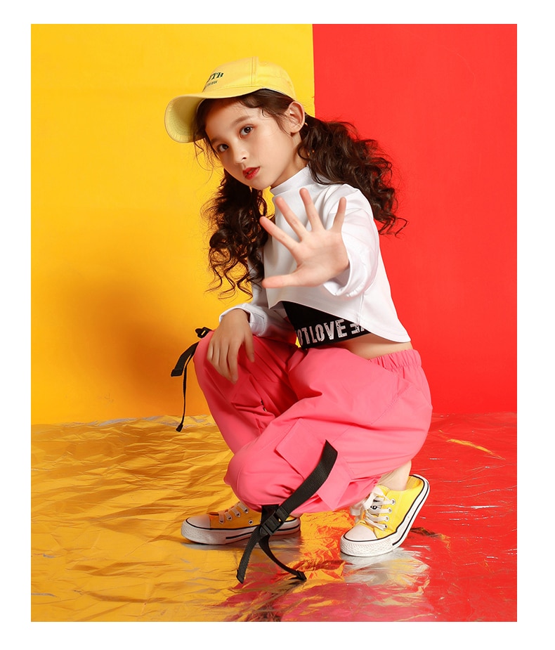 Girls boutique outfits 4 6 8 10 123 14 16 18 Years hip hop hoodies sweatshirts kids costumes girls kids summer clothes (8)