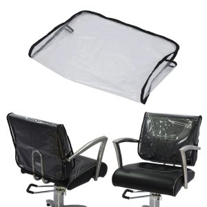 Hairdressing Barber Chair Back Cover Salon Spa Professional Plastic Clear Covers Barber Beauty Salon Chair Protective