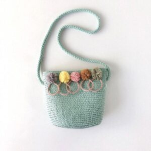 Handmade Floral Rattan Kids Crossbody Mini Shoulder Bag Summer Straw Beach Bag Girls Casual Messenger Bags .jpg x