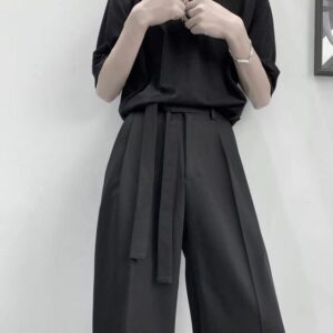 Harajuku Fashion Men s Pants Casual Wide leg Oversize Pants With Belt Korean Style Streetwear Trousers.jpg 640x640
