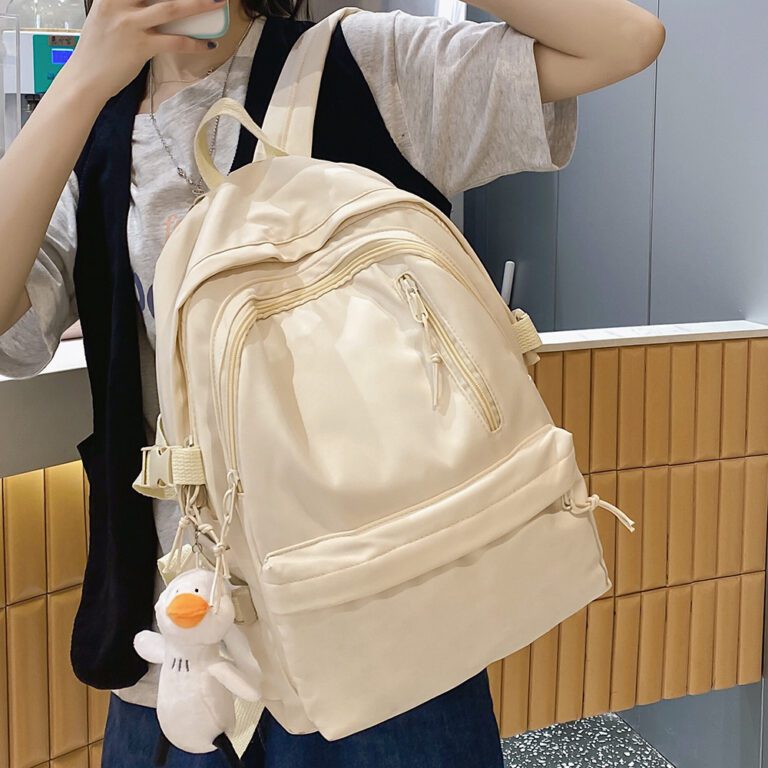 Harajuku Girl Fashion waterproof Bag Women Kawaii Trendy College Student Backpack Lady Cute School Bag Female 1