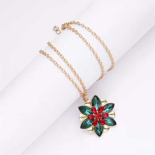 Harong New Fashion Crystal Anastasia Women s Necklace Vintage Elsa Princess Together in Paris Pendant Cosplay 2
