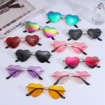 Heart Shaped Sunglasses Heart Sun Glasses Shades Vintage