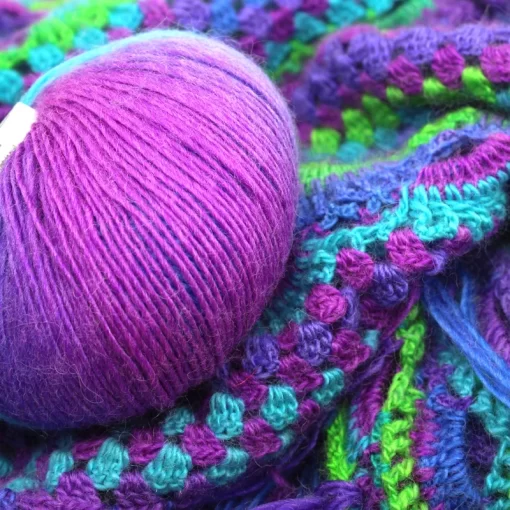 High Quality 100 Wool Colored Yarn Hand Knitting Yarn Crochet Yarn Crocheting For Scarf Shawl Sweater 4