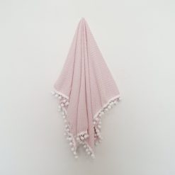 High Quality Cotton Baby Waffle Blanket With Pure Color Tassels Design Soft Cotton Newborn Sleeping Swaddle 7.jpg 640x640 7