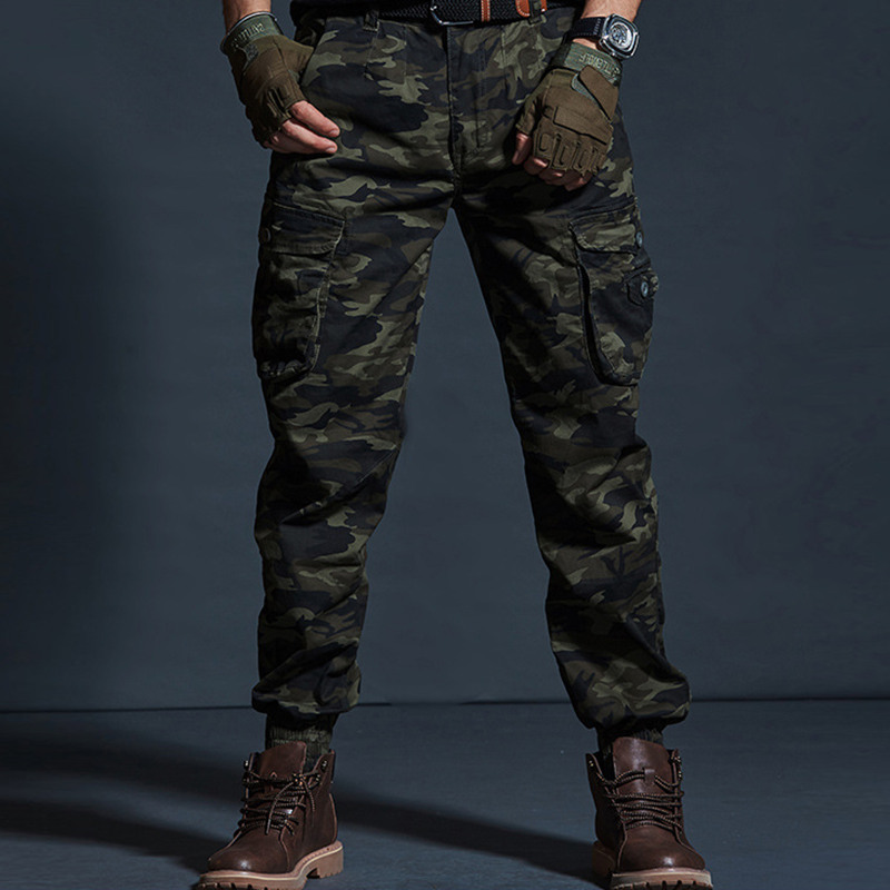 High Quality Khaki Casual Pants Men Military Tactical Joggers ...