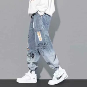 High quality Fashion Men s Cargo pants Hip Hop Trend Streetwear Jogging Pants Men Casual Elastic 2