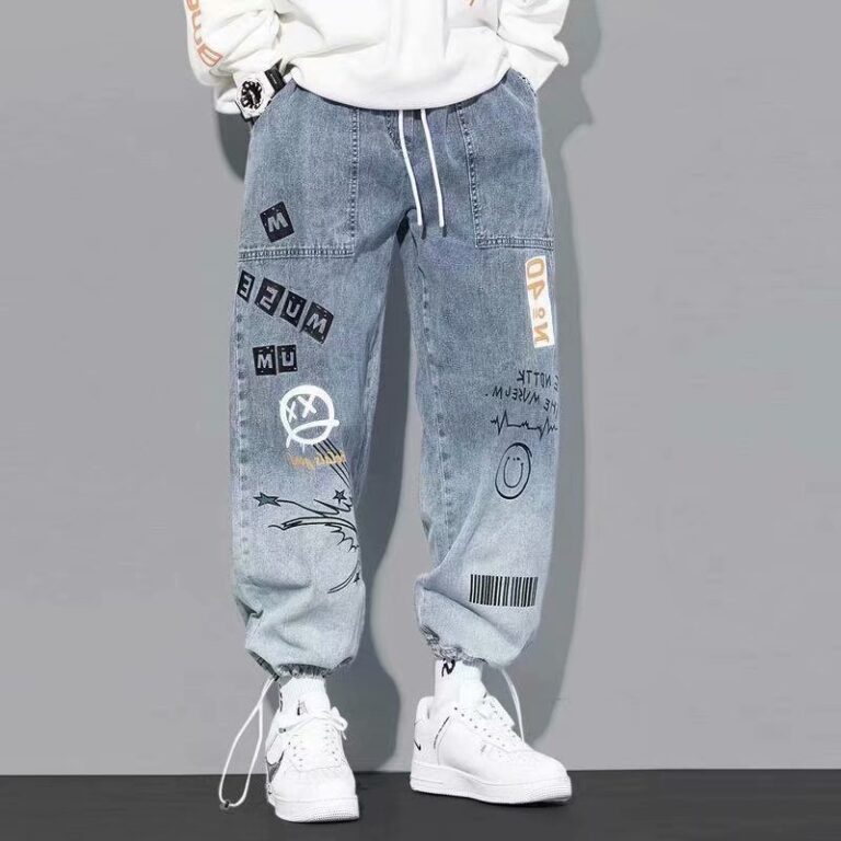 High quality Fashion Men s Cargo pants Hip Hop Trend Streetwear Jogging Pants Men Casual Elastic 4