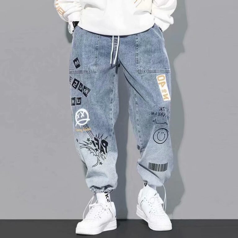 High quality Fashion Men s Cargo pants Hip Hop Trend Streetwear Jogging Pants Men Casual Elastic