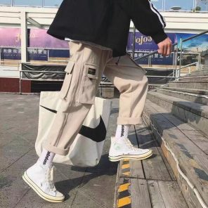 Hip Hop Black Pencil Pants Men Cargo Pants Streetwear Men Pockets Harem Joggers 2022 Spring Fashion 17.jpg 640x640 17