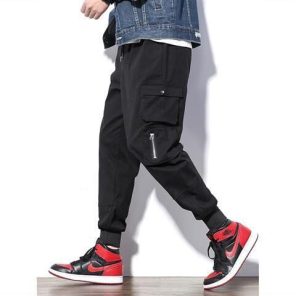 Hip Hop Black Pencil Pants Men Cargo Pants Streetwear Men Pockets Harem Joggers 2022 Spring Fashion 18.jpg 640x640 18