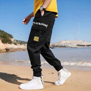 Hip Hop Black Pencil Pants Men Cargo Pants Streetwear Men Pockets Harem Joggers 2022 Spring Fashion 5.jpg 640x640 5
