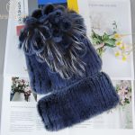 Hot Sale Women Warm Rex Rabbit Fur Hat