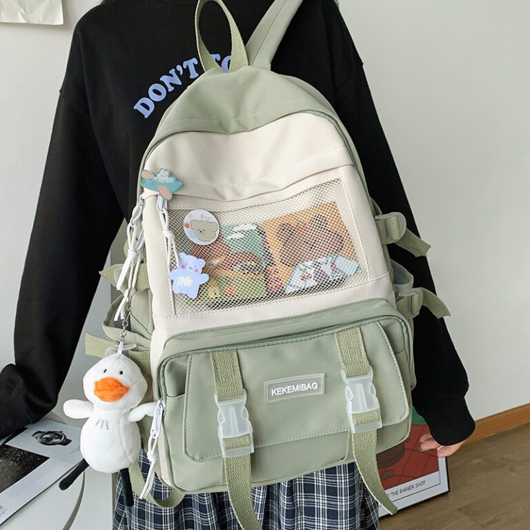 JOYPESSIE Womens Fashion Backpack Cute cotton Lady Mochila School Bag for Teenager Girls Kawaii Travel Rucksack