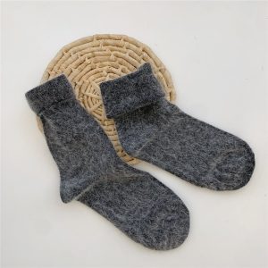 Jeseca Cashmere Thick Warm Women s Socks Korean Fashion Solid Autumn Winter Long Socks for Woman 15.jpg 640x640 15