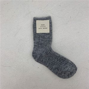 Jeseca Cashmere Thick Warm Women s Socks Korean Fashion Solid Autumn Winter Long Socks for Woman 9.jpg 640x640 9