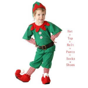 Kids Christmas Cosplay Santa Claus Costumes Boys Girls Toddler New Year Carnival Outfit Suit Dress Holidays jpg x