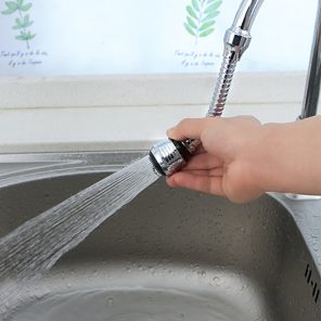 Kitchen Gadgets 2 Modes 360 Rotatable Bubbler High Pressure Faucet Extender Water Saving Bathroom Kitchen Accessories