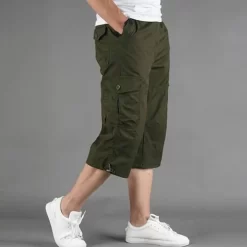 Knee Length Cargo Shorts