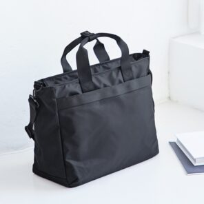Korean Style Business Bag For Men Nylon Cloth Messenger Bag Large Capacity Shoulder Bag Fashion Travel