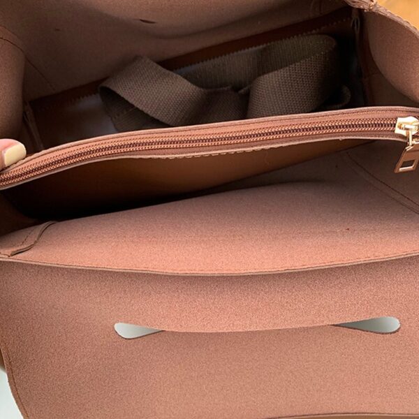 Large Capacity Women s Shoulder Bag Vintage Commuting PU Leather Messenger Bags For Ladies Luxury Female 4