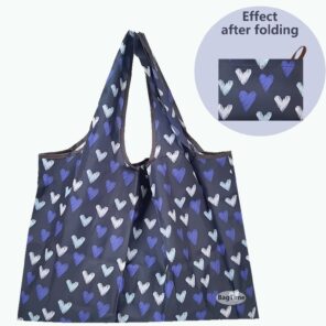 Large Size Reusable Foldable Shopping Bag High Quality Tote Bag Eco Bag T shirt Bag Waterproof