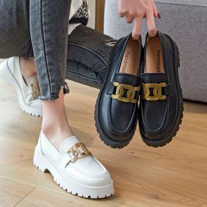 Luxury Designer Shoes Women s Loafers Pumps Elegant Medium Heel Women s Shoes 2022 Platform Sneakers