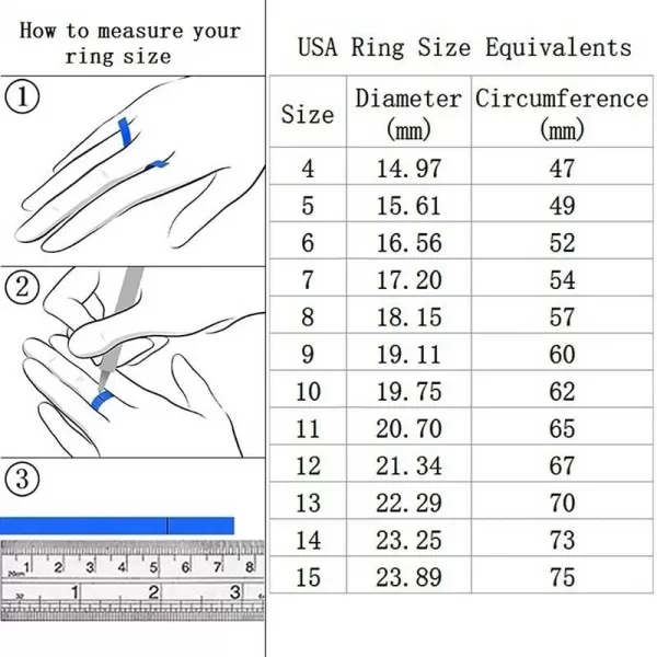 Luxury Exquisite Silver Color Princess Ring for Women Fashion Inlaid White Zircon Stones Wedding Rings Set 2 jpg