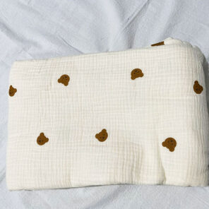 MILANCEL Ins Hot Newborn Baby Blanket Korean Bear Embroidery Kids Sleeping Blanket Cotton Bedding Accessories.jpg 640x640