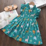 Melario New Baby Girl Sweet Dresses 2022 Fashion