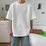 Men 2024 Summer Fashion Oversized Loose T shirt