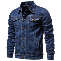 Men Light Blue Denim Jackets Slim Casual Denim Coats New Male High Quality Cotton Thicker Winter 5.jpg 640x640 5