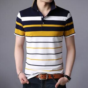 Men S Classic Striped Polo Shirt Cotton Short Sleeve 2021Summer Plus Oversize M XXXXL 2.jpg 640x640 2